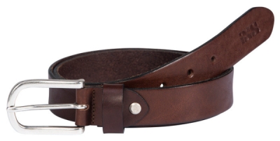 Klasický dámský kožený pásek iXS X33525-815-DL CLYDE 2.0 X33525 hnědé L