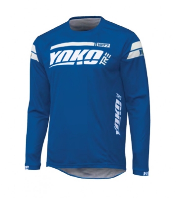 Motokrosový dres YOKO 66-226611-XL TRE modrá XL (1.66-226611-XL)