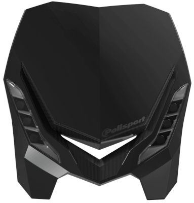 Headlights POLISPORT 8670800002 E-BLAZE Black/Black