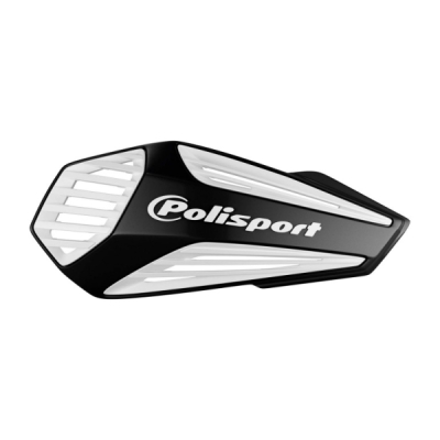 Chrániče páček POLISPORT 8308400001 MX AIR s univerzální montážní sadou na řidítka Black / White