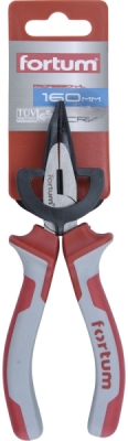 Kleště půlkulaté zahnuté, 160mm, 61CrV5 FORTUM