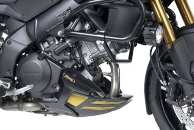 Spoiler motoru PUIG 7231C karbonový vzhled včetně samolepek