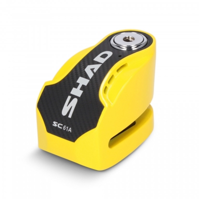 Zámek na kotouč SHAD SC61A C0S6103A žlutá průměr čepu 6mm