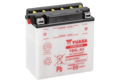 Yumicron akumulátor vč. kyseliny YUASA 102144 YB9L-A2 (706.102144)