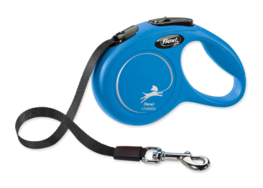 Vodítko Flexi Classic New páska XS modré 3m
