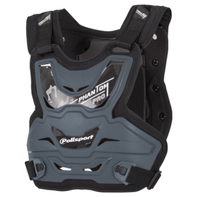 Chránič hrudi POLISPORT 8003900001 PHANTOM PRO nardo grey