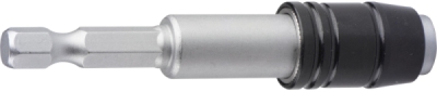 Držák hrotů do vrtačky, 1/4"x60mm, Quick-Lock, CrV FORTUM