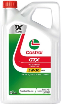 Motorový olej Castrol GTX RN17 5W-30, 5L