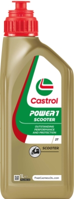 Motorový olej Castrol Power Scooter 1 2T, 1L