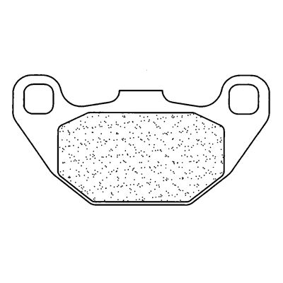 Brzdové destičky CL BRAKES 3068 MSC