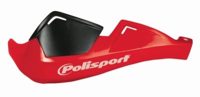 Chrániče páček POLISPORT 8305100032 EVOLUTION INTEGRAL s montážní sadou (O22 mm) červená CR 04