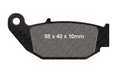 Brzdové destičky EBC FA629R
