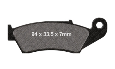 Brzdové destičky EBC FA185TT