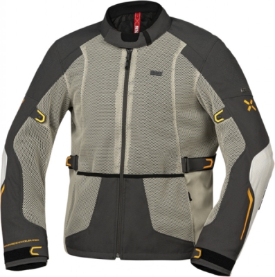 Bunda iXS X2-161405-896-2XL TOURSTER-BIG AIR 1.0 X2-161405 opatský kámen-tmavě šedá-oranžová 2XL
