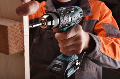 Vrtací šroubovák aku s příklepem, 18V Li-ion, 4 pólový motor, 2000mAh, bez baterie a nabíječky EXTOL INDUSTRIAL