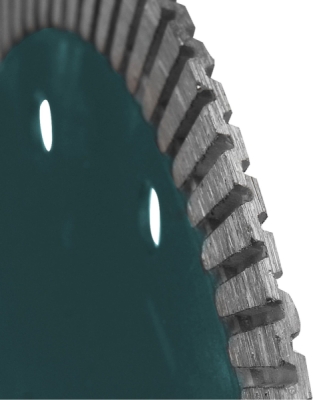 Kotouč diamantový řezný, turbo Fast Cut, suché i mokré řezání, ⌀115x22,2x2mm EXTOL INDUSTRIAL