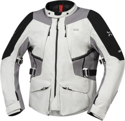 Bunda s laminovanou membránou iXS X2-111405-099-XL TOURSTER-STX 1.0 X2-111405 light grey-grey XL