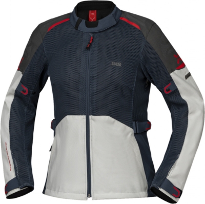 Dámská bunda iXS X2-161605-942-DM TOURSTER-BIG AIR 1.0 X2-161605 světle šedá-modrá-červená DM