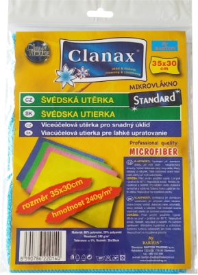 Švédská utěrka 30x35cm 240g standard (balená)