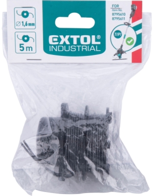 Struna na cívce, 2ks 8795610A EXTOL INDUSTRIAL