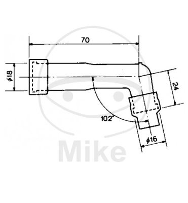 Koncovka zapalovací svíčky NGK 8439 XD01F (708.60.10)