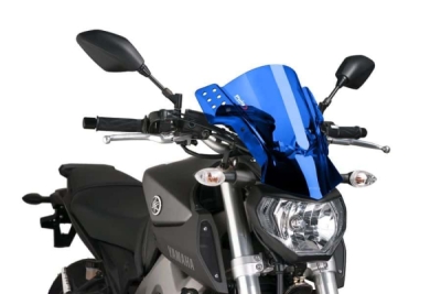 Plexi štít PUIG RAFALE 6894A modrá