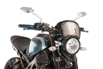Plexi štít PUIG FRONTAL PLATE 9168C karbonový vzhled
