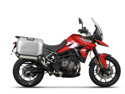 Kompletní sada bočních hliníkových kufrů SHAD 130.kitTERRAside-18 TERRA 36L/47L, včetně montážní sady SHAD TRIUMPH Tiger 900