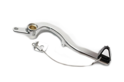 Brzdový pedál MOTION STUFF 83P-0610202 silver body, black steel fixed tip Steel Fixed Tip