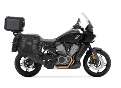 Kompletní sada sedlových brašen SHAD 130.kitTR40side-126 TERRA TR40 a hliníkového 55L vrchního kufru, včetně montážní sady SHAD HARLEY 1250 PAN AMERICA
