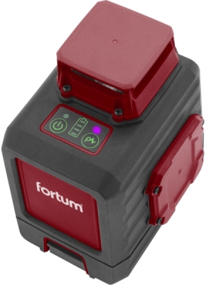 Laser zelený liniový, křížový samonivelační FORTUM