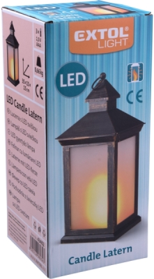 Lucerna LED s plamenem EXTOL LIGHT