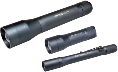 Svítilna, zoom, celokovová, 100lm, CREE XPG EXTOL LIGHT