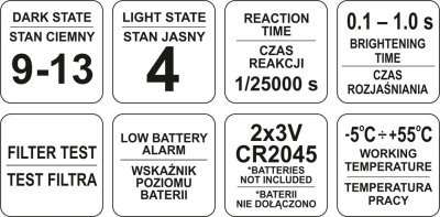 Yato Svářečská kukla samostmívací PROFI