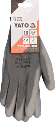 Yato Pracovní rukavice nylon/PU