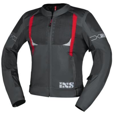 Sports jacket iXS X51063-992-S TRIGONIS-AIR X51063 dark grey-grey-red S