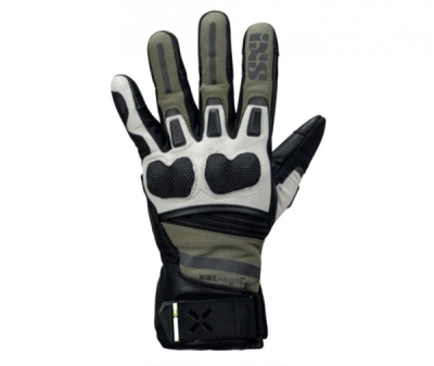 Rukavice iXS X42062-379-M MONTEVIDEO-SHORT-ST X42062 black-olive-light grey M