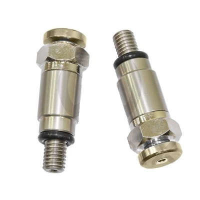 Odvzdušňovací ventily přední vidlice MOTION STUFF 84-12951-11 (M4x0,7) stříbrná (STF-720-0012)