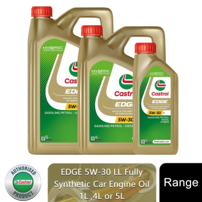 Motorový olej Castrol EDGE Titanium LL 5W-30, 4L