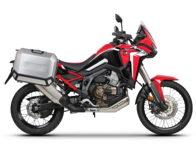 Kompletní sada bočních hliníkových kufrů SHAD 130.kitTERRAside-2 TERRA 36L/47L, včetně montážní sady SHAD HONDA CRF 1100 Africa Twin