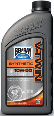 Motorový olej Bel-Ray 96915-Bt1Qb V-TWIN SYNTHETIC 10W-50 1 l