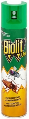 Biolit Uni 007 sprej proti létajícímu a lezoucímu hmyzu 400ml