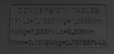 Momentový klíč 1/2" 40-210Nm MAR-POL M53580