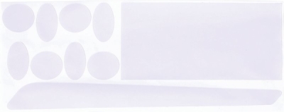 Chránič rámu BBB bbp-57 clearskin sada