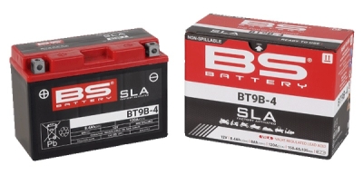 Továrně aktivovaná motocyklová baterie BS-BATTERY BT9B-4 (YT9B-4)