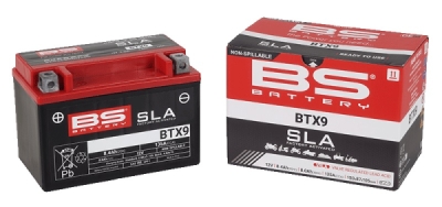 Továrně aktivovaná motocyklová baterie BS-BATTERY BTX9 (FA) (YTX9 (FA)) SLA
