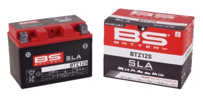 Továrně aktivovaná motocyklová baterie BS-BATTERY BTZ12S (YTZ12S) SLA
