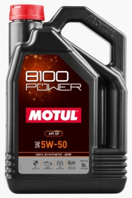 Olej motorový Motul 5W-50 Power 8100, 5L
