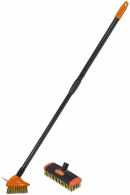 Kartáče na spáry 2ks s teleskopickou rukojetí 80-140cm BRADAS KT-CX14