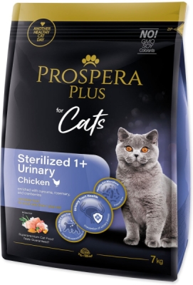 Krmivo Prospera Plus Sterilized 1+ Chicken Urinary 7kg
